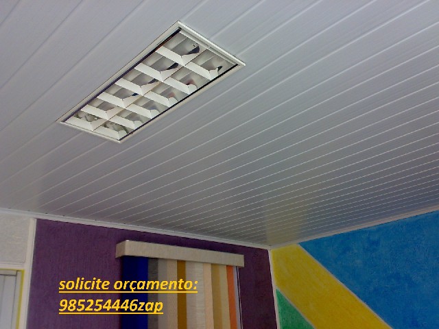 Instalação de forro pvc