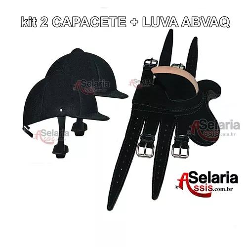 Kit -1 Luva Padrão Abvaq + 2 Capacete Profissional