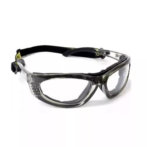 Oculos Vicsa Steelpro Turbine Incolor Coloca Lente De Grau