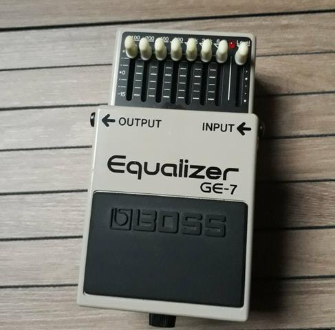 Pedal boss equalizer GE-7