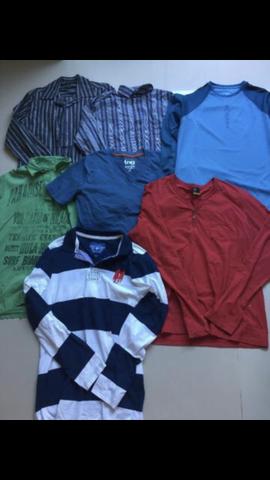 Lote de camisas masculinas