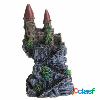 Mini Castelo Aquário Naufragado Lindo modelo 2