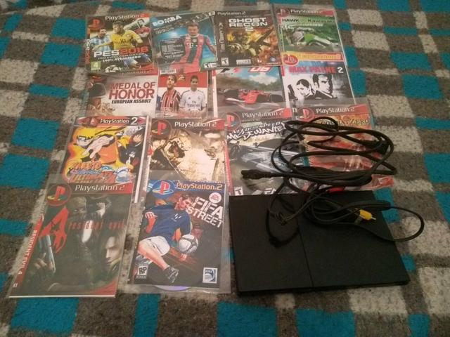 Playstation 2 slin conservado