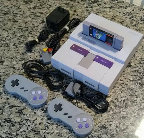 Super Nintendo completo + Mario World original