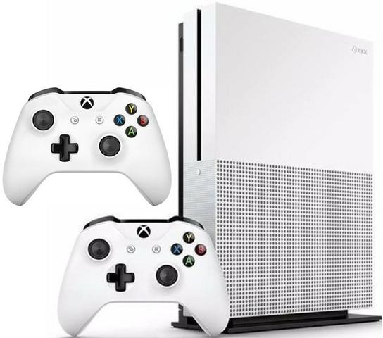 Xbox One S 2 Controles Na Caixa Zerado Nota Fiscal