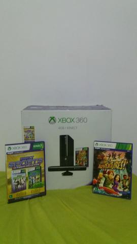 Xbox360+Kinect e dois jogos