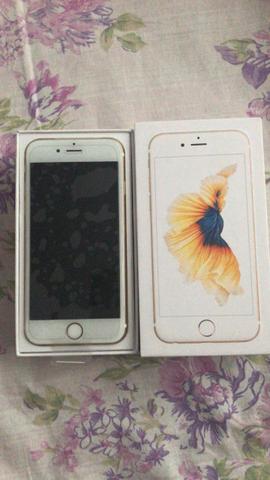 Iphone 6s 16gb seminovo gold (sem detalhes)