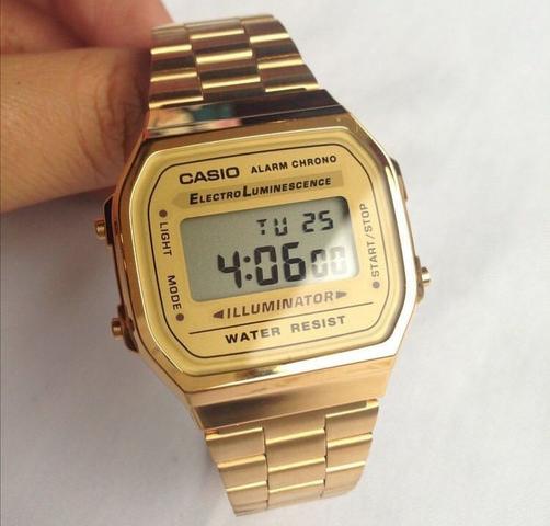 Casio vintage inoxidável