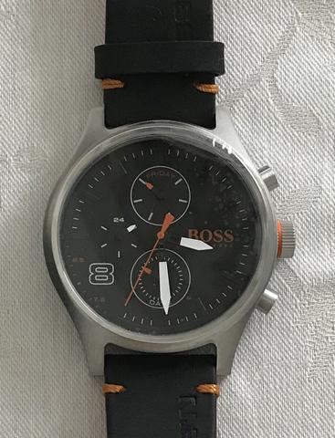 Relógio original novo Hugo Boss - couro