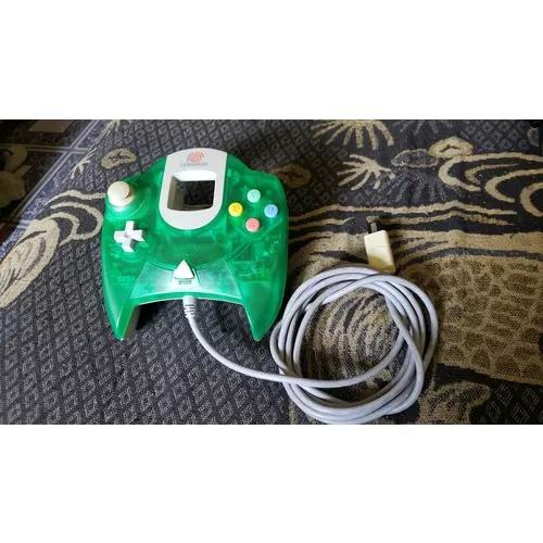 Controle Original Verde Do Dreamcast Funcionando 100% D11