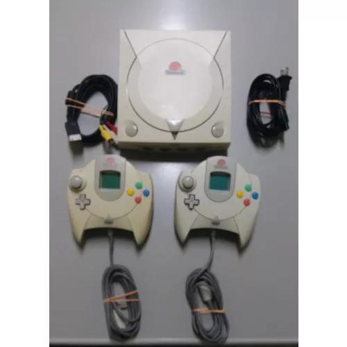 Dreamcast - 2 Controles 2 Vmu's + Jogos Originais -s