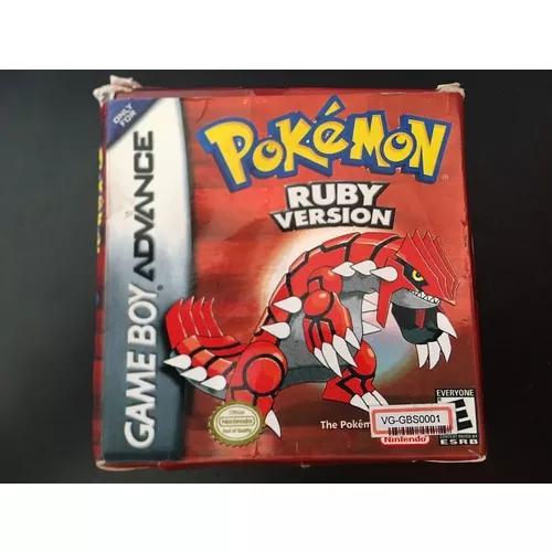 Jogo Pokémon Ruby Version Gameboyadvance Completo