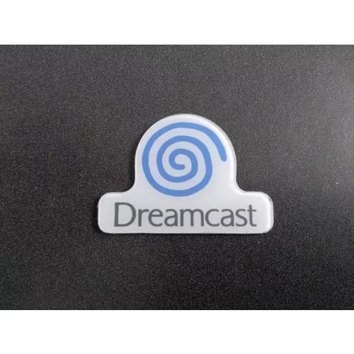 Logo Azul Console, Tampa Dreamcast Tec Toy Nacional - Usado