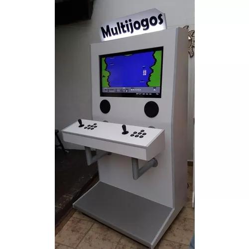 Maquina Fliperama Multijogos 32 Polegadas Arcade 4600 Jogos