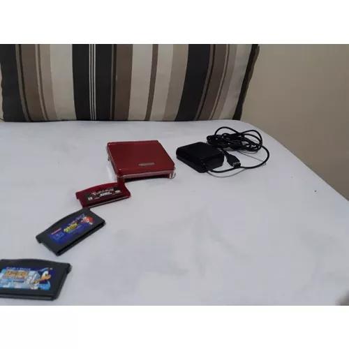 Nintendo Gameboy Advance Sp + 3 Jogos