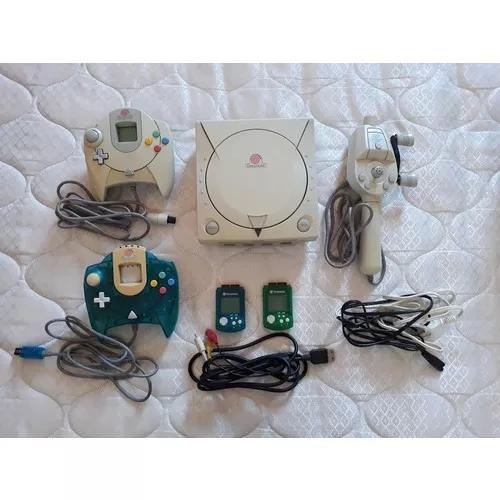 Vendo Dreamcast Japones, 22 Jogos Originais + 2 Controles