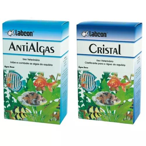 Kit Alcon Labcon 2 Und. Antialgas 15ml + 2 Und. Cristal 15ml