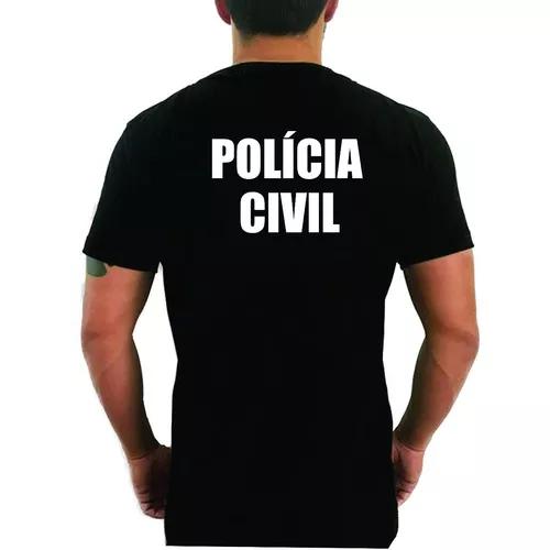 Camiseta Polícia Civil Masc, F