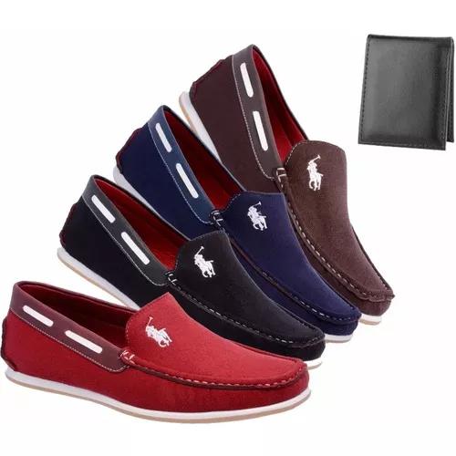 Kit 4 Sapatênis Mocassim Masculino Casual Dockside+