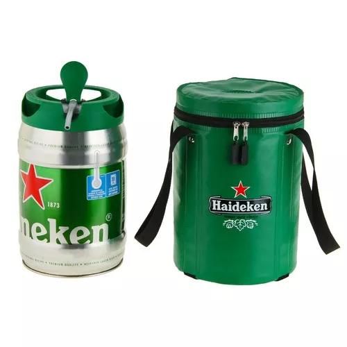 Bolsa Térmica Para Barril De Chopp Heineken 5 Litros