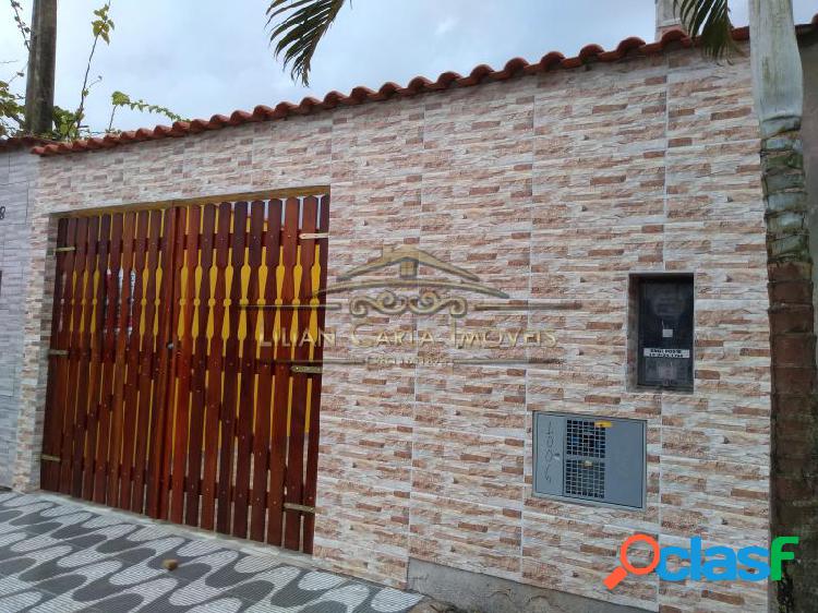 Casa com 2 dorms em Mongaguá - Baln. Litoral Paulista por