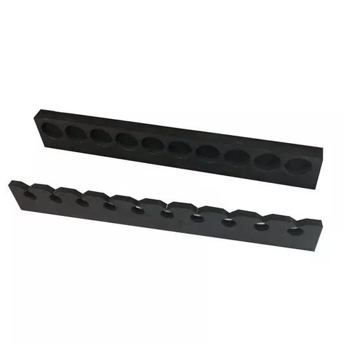 Suporte Expositor De Parede Para 10 Varas Pesca Stick Rack