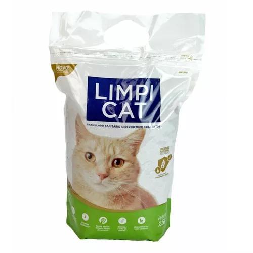 Areia Sanitária Guabi Limpi Cat - 2,5 Kg