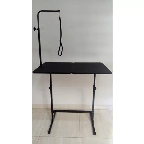 Mesa Banho E Tosa Regulável Preto Petshop