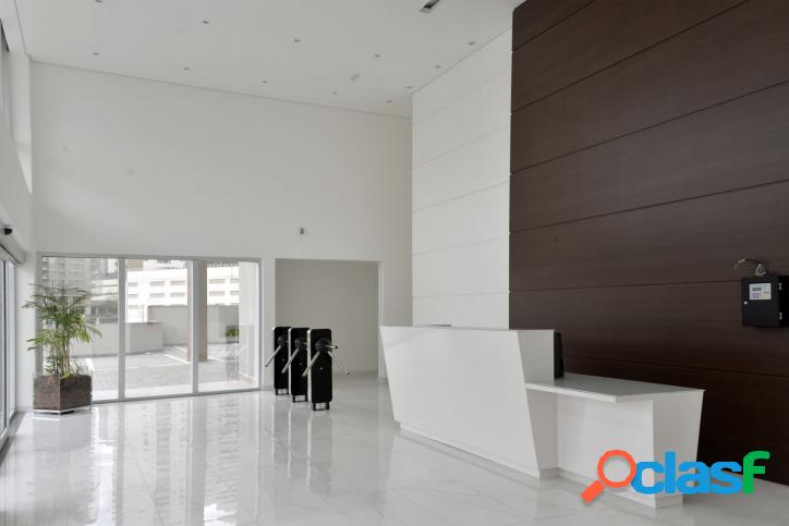 Alpha Office - Sala de 190m², 4 vg, 4 banheiros, nova