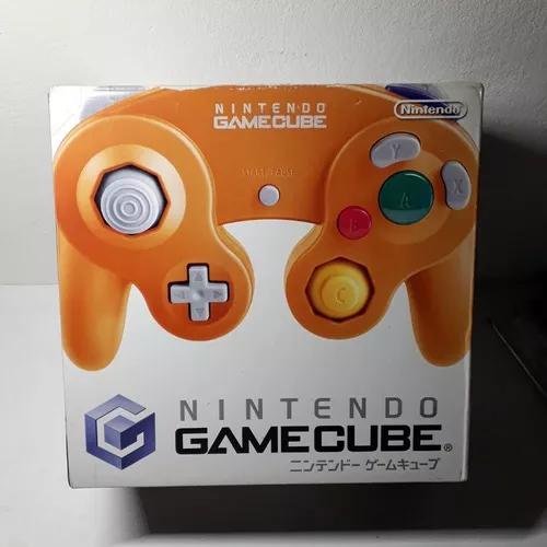 Caixa Console Game Cube Nintendo Laranja Japonês Original