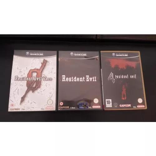 Coleção Resident Evil Gamecube Europeu