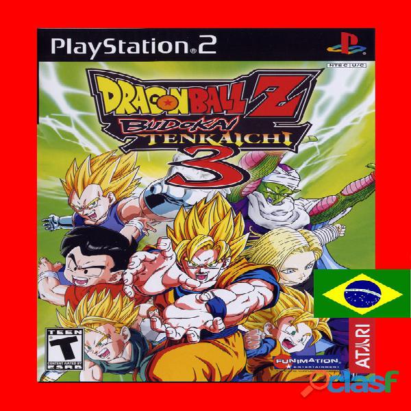 Dragon Ball Z Budokai Tenkaichi 3 Versão Brasileira PS2