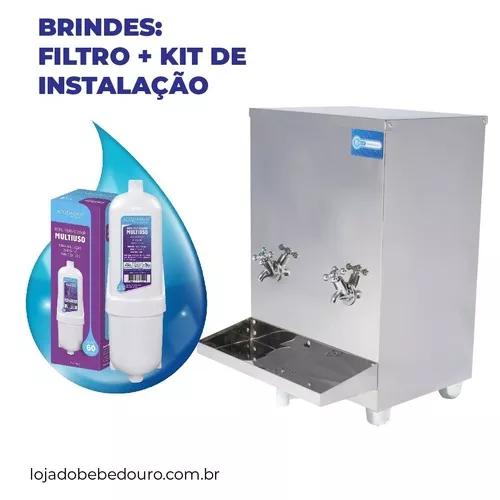 Bebedouro Industrial Bancada 20 Litros Aço Inox Frete