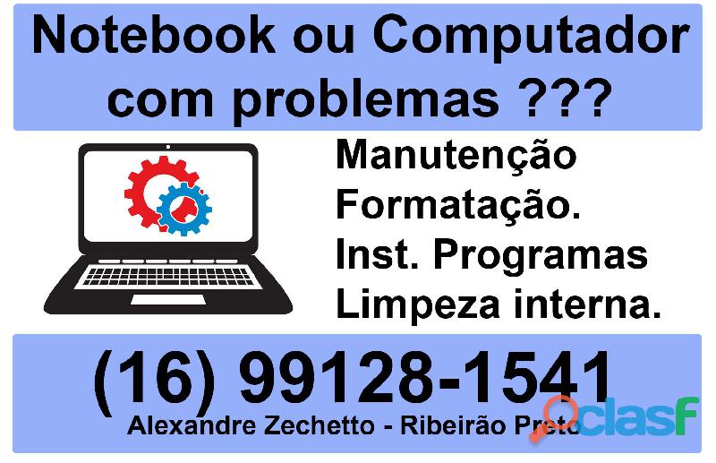 Ribeirão Notebook Assistência Técnica em Informática