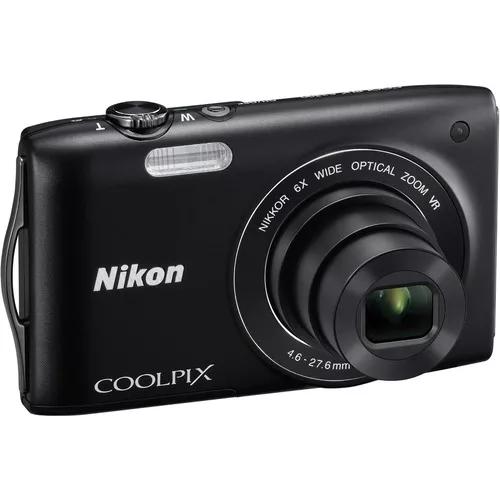 Câmera Nikon Coolpix S3300 De 16 Mp C/ Cartao De 8gb