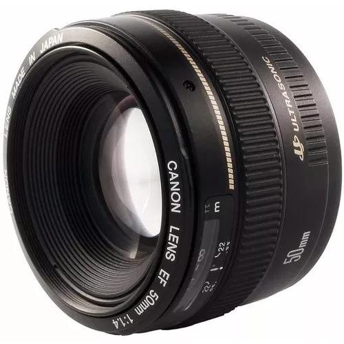 Lente Canon Ef 50mm F/1.4 Usm Af Autofoco Ultrasonic 1.4