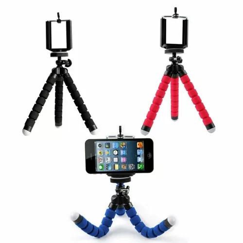 Mini Tripé Flexível Para Celulares, Gopro, Câmeras