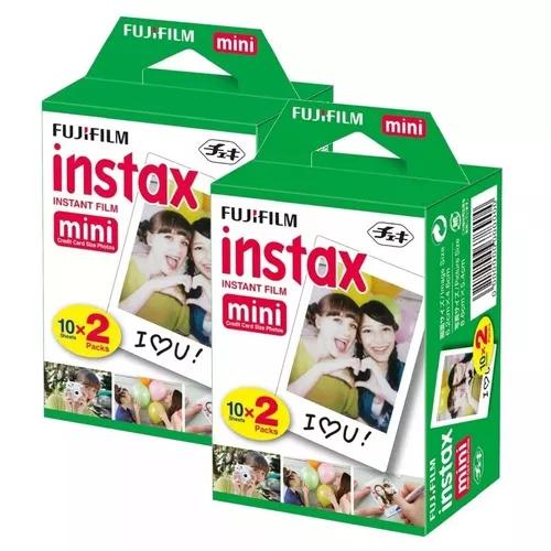 Papel Filme Para Instax Mini 7, 8 E 9 - 40 Fotos 5,4 X 8,6