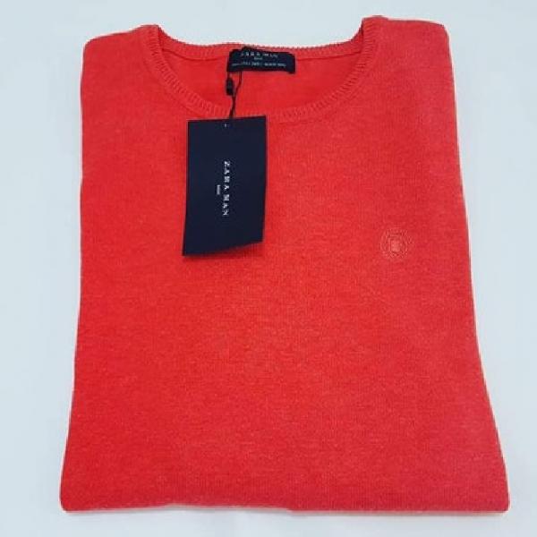 Suéter Vermelho-Coral Zara
