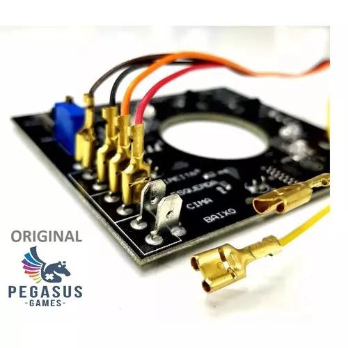 20 Placas Óptica/ótica Para Arcade Faston Aegir Pegasus