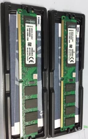 4GB 2X2 Memória Kingston DDR2 KVR 800mhz R$