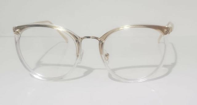 Armação de Óculos de Grau Transparente - Novo