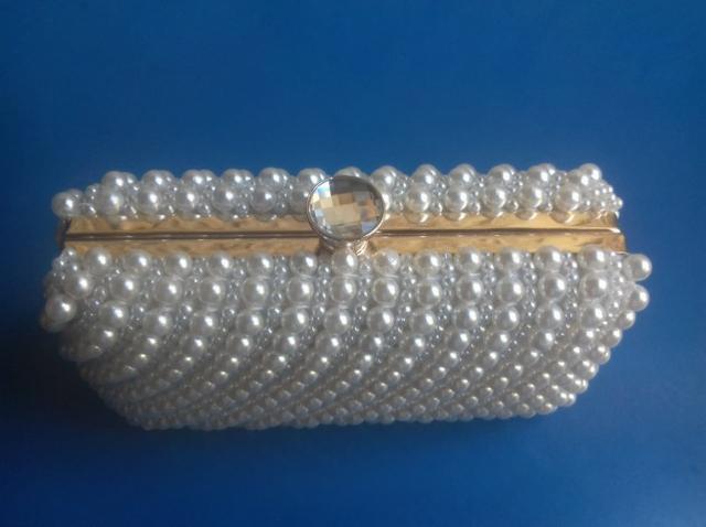 Bolsa Clutch Pérola