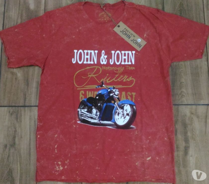 Camiseta John John Nova (Tamanho M e G)