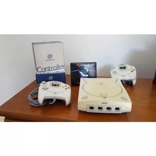 Dreamcast + 4 Controles + 2 M