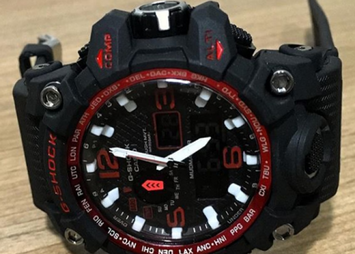 Relógio G Shock Mund Master Preto/Vermelho