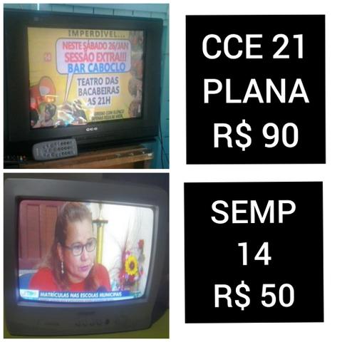 TVs CCE 21plana/Semp 14