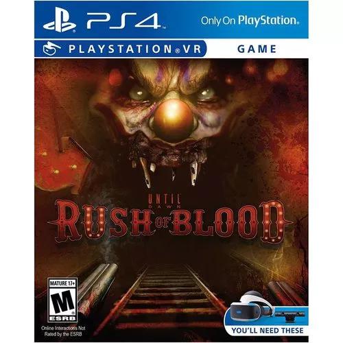 Until Dawn: Rush Of Blood (português) (vr) - Ps4 - M.