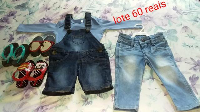 Vende roupa infantil e calçado