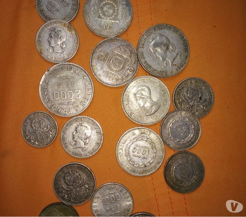 Vendo moedas e cédulas antigas